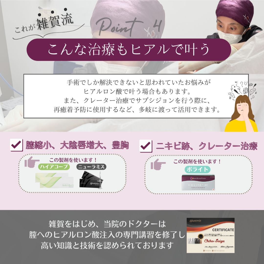 ヒアルロン酸スライド